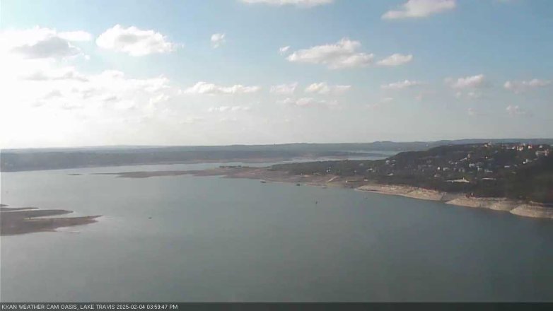 Lake Travis webcam, February 4, 2025 4:00 PM CT