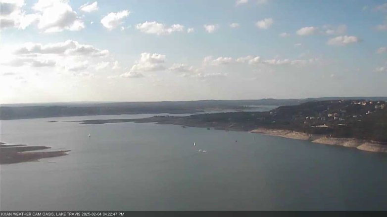 Lake Travis webcam, February 4, 2025 4:25 PM CT