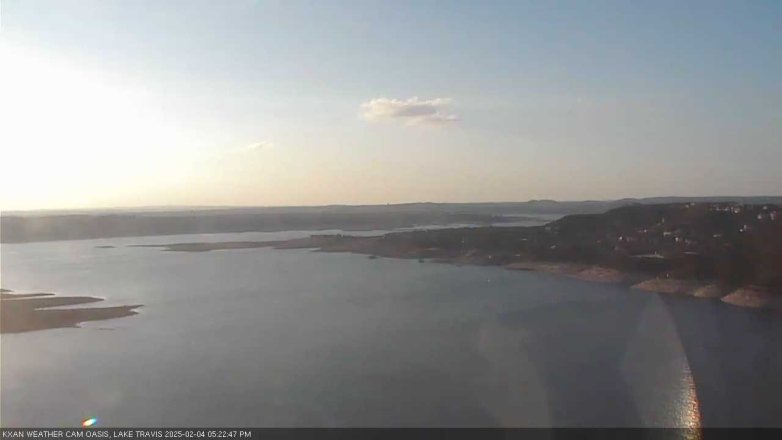 Lake Travis webcam, February 4, 2025 5:25 PM CT