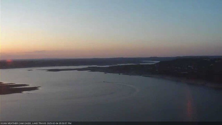Lake Travis webcam, February 4, 2025 6:00 PM CT