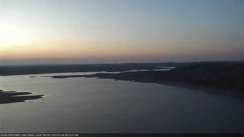 Lake Travis webcam, February 4, 2025 6:25 PM CT