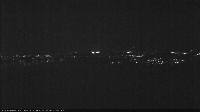 Lake Travis webcam, February 4, 2025 7:25 PM CT