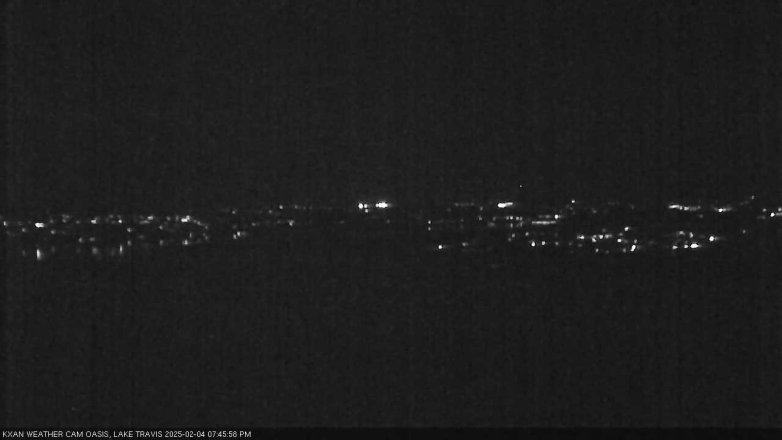 Lake Travis webcam, February 4, 2025 7:45 PM CT