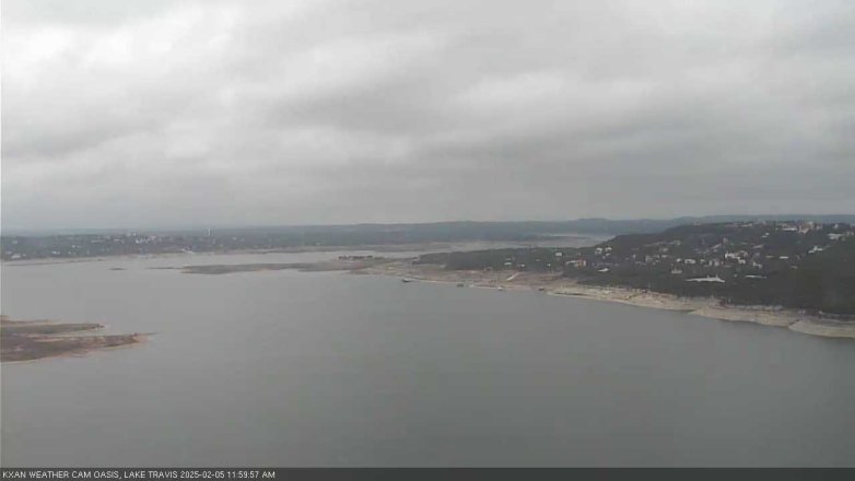 Lake Travis webcam, February 5, 2025 12:00 PM CT