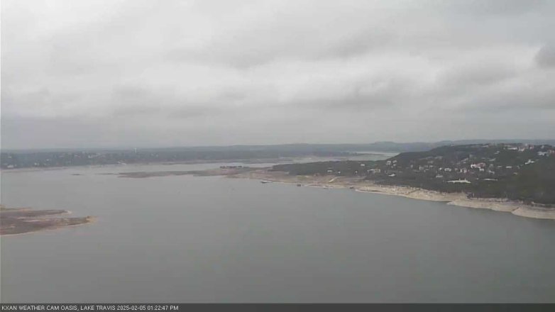 Lake Travis webcam, February 5, 2025 1:25 PM CT