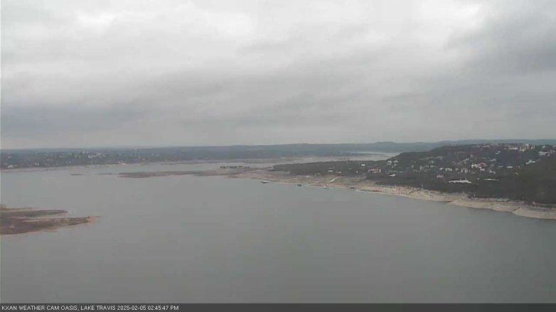 Lake Travis webcam, February 5, 2025 2:45 PM CT