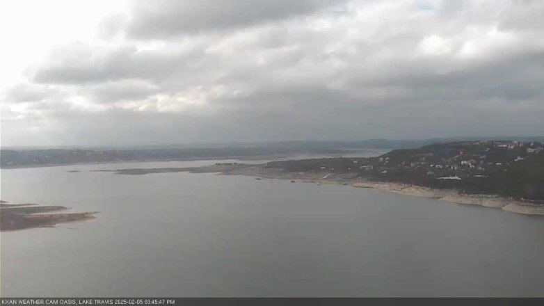 Lake Travis webcam, February 5, 2025 3:45 PM CT