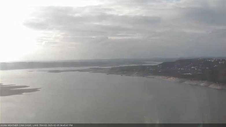 Lake Travis webcam, February 5, 2025 4:45 PM CT