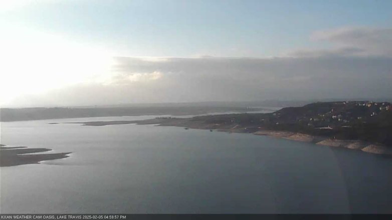 Lake Travis webcam, February 5, 2025 5:00 PM CT