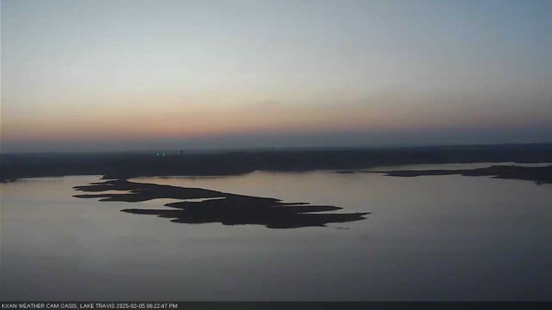 Lake Travis webcam, February 5, 2025 6:25 PM CT