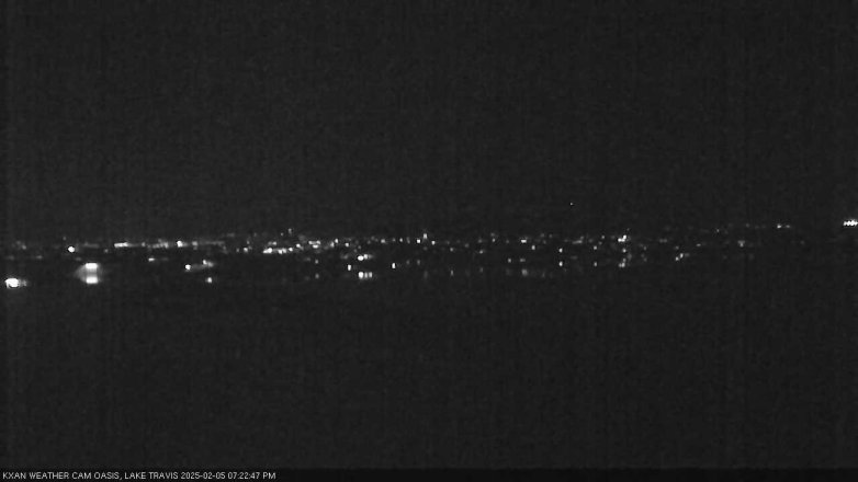 Lake Travis webcam, February 5, 2025 7:25 PM CT