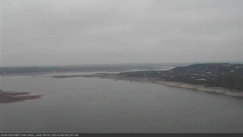 Lake Travis webcam, February 6, 2025 9:25 AM CT