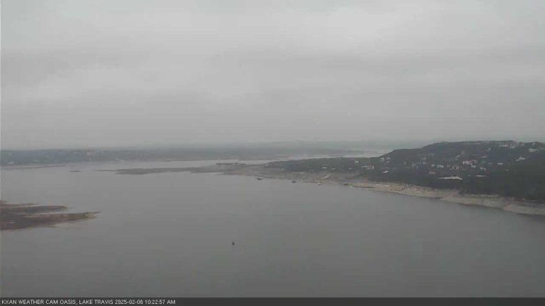 Lake Travis webcam, February 6, 2025 10:25 AM CT