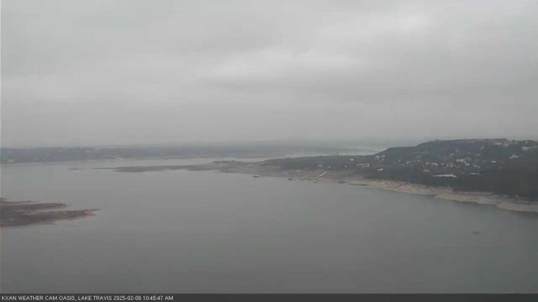 Lake Travis webcam, February 6, 2025 10:45 AM CT