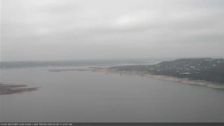 Lake Travis webcam, February 6, 2025 11:25 AM CT