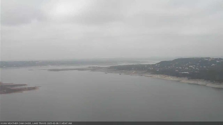 Lake Travis webcam, February 6, 2025 11:45 AM CT
