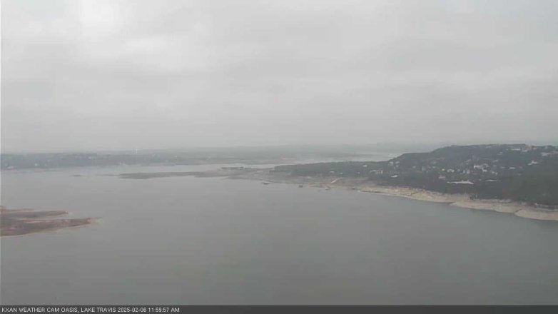 Lake Travis webcam, February 6, 2025 12:00 PM CT