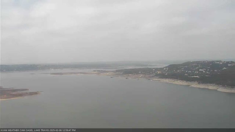 Lake Travis webcam, February 6, 2025 1:00 PM CT