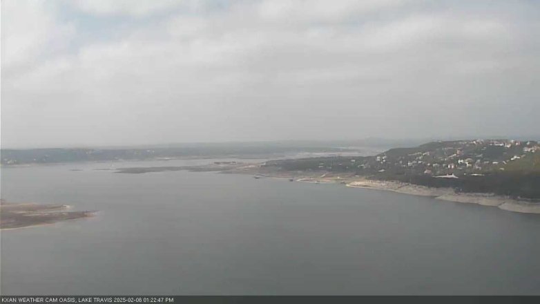Lake Travis webcam, February 6, 2025 1:25 PM CT