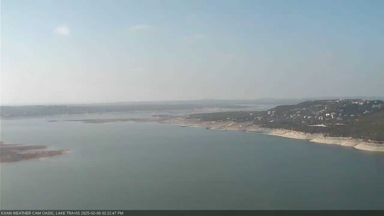 Lake Travis webcam, February 6, 2025 2:25 PM CT