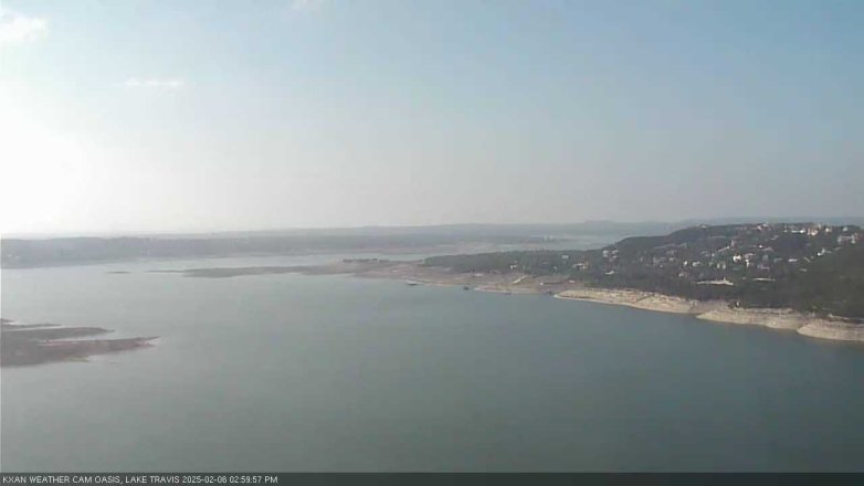 Lake Travis webcam, February 6, 2025 3:00 PM CT