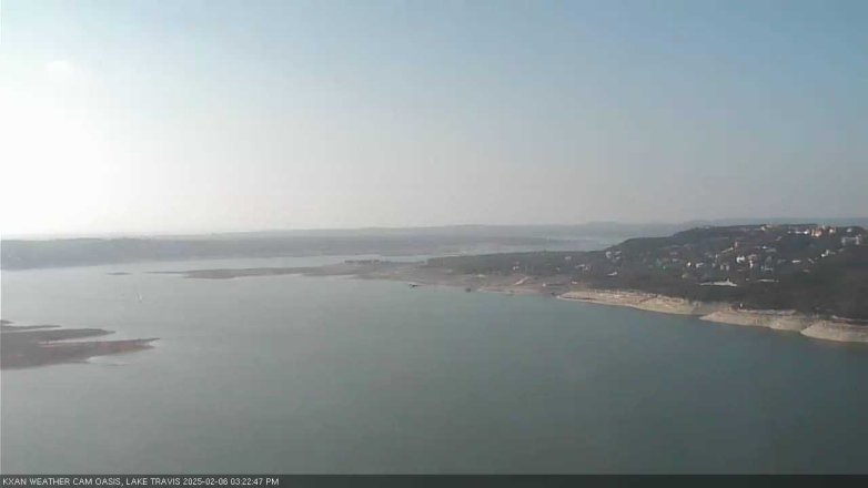 Lake Travis webcam, February 6, 2025 3:25 PM CT