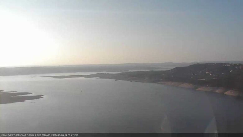 Lake Travis webcam, February 6, 2025 5:00 PM CT