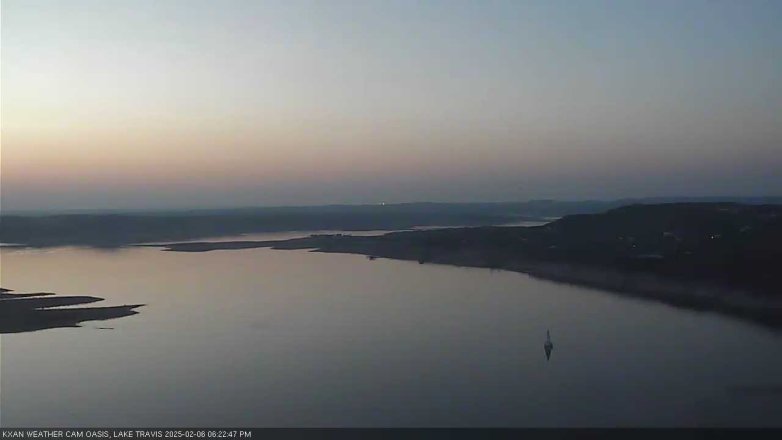 Lake Travis webcam, February 6, 2025 6:25 PM CT