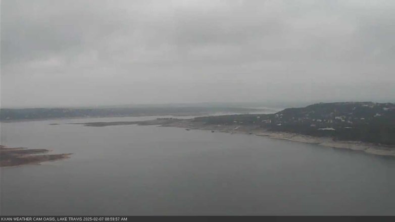 Lake Travis webcam, February 7, 2025 9:00 AM CT