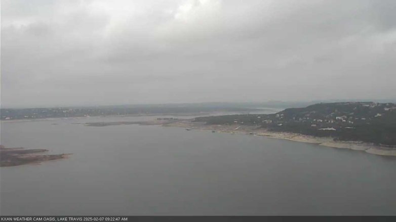 Lake Travis webcam, February 7, 2025 9:25 AM CT