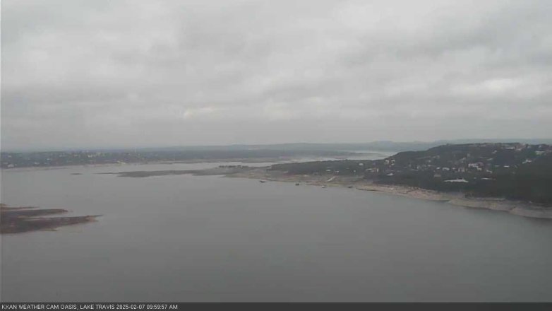 Lake Travis webcam, February 7, 2025 10:00 AM CT