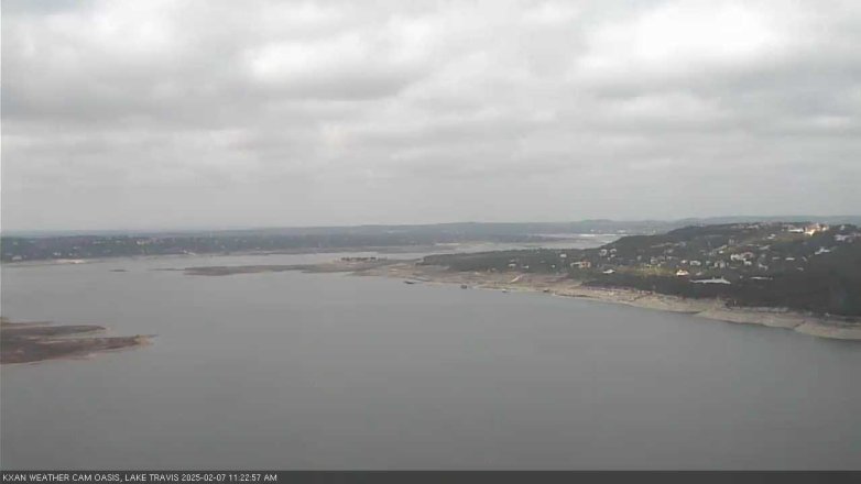 Lake Travis webcam, February 7, 2025 11:25 AM CT
