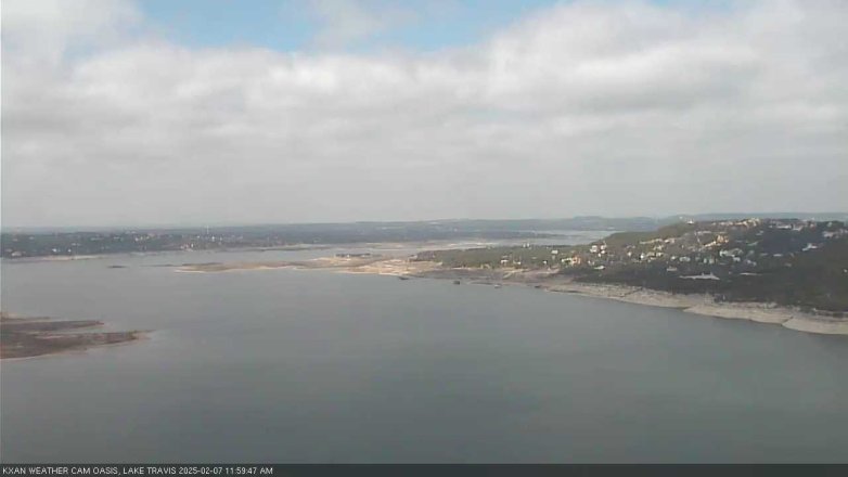 Lake Travis webcam, February 7, 2025 12:00 PM CT