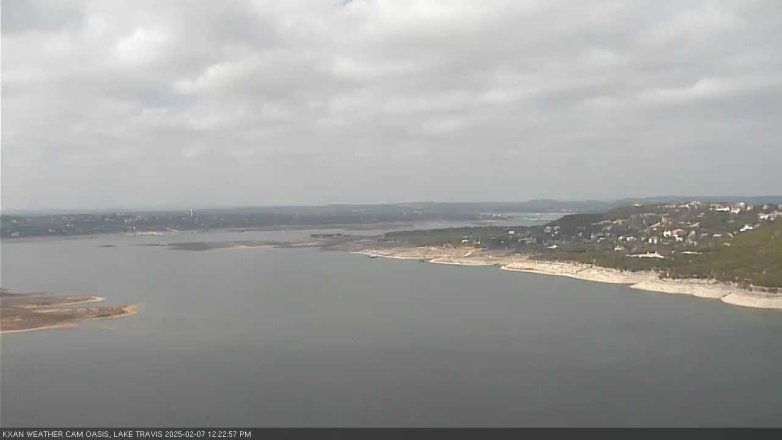 Lake Travis webcam, February 7, 2025 12:25 PM CT