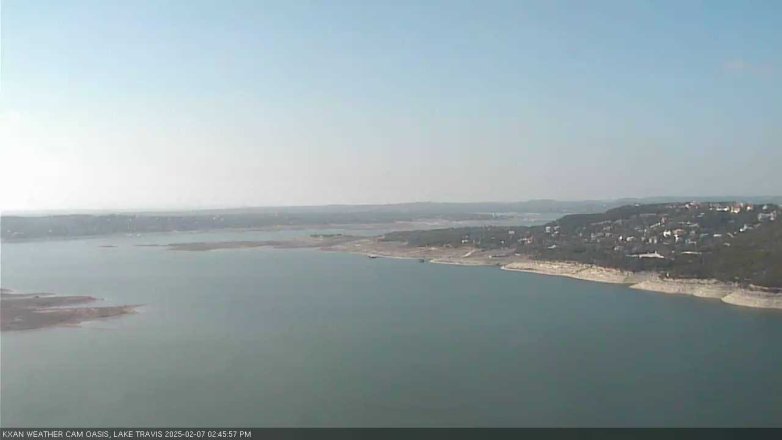 Lake Travis webcam, February 7, 2025 2:45 PM CT