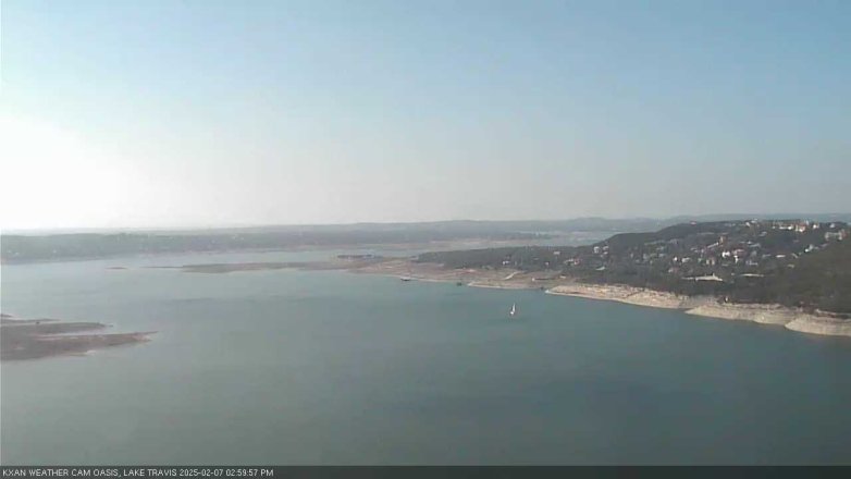 Lake Travis webcam, February 7, 2025 3:00 PM CT