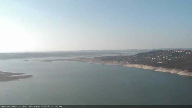 Lake Travis webcam, February 7, 2025 3:25 PM CT