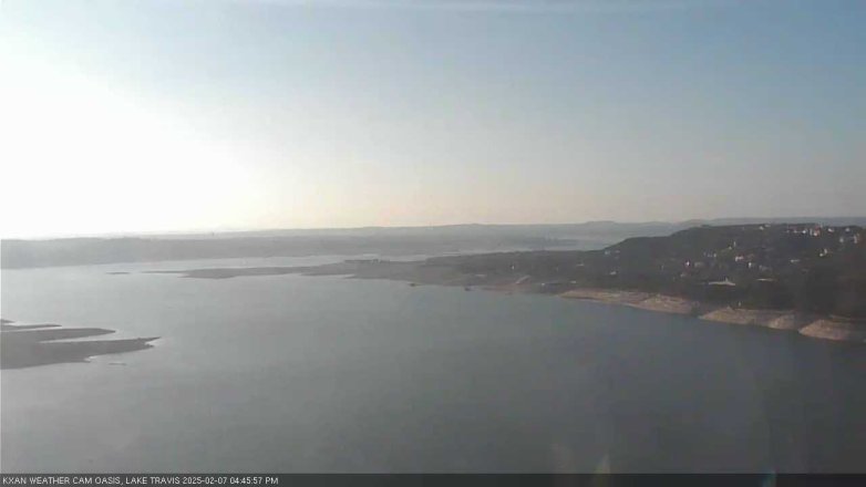 Lake Travis webcam, February 7, 2025 4:45 PM CT