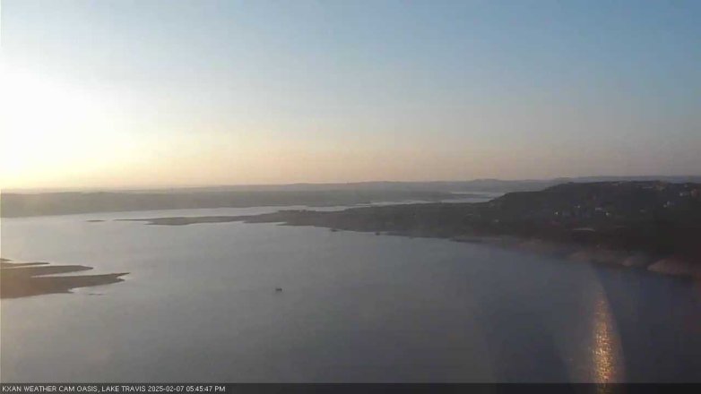 Lake Travis webcam, February 7, 2025 5:45 PM CT