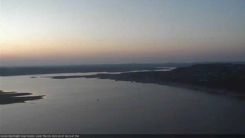 Lake Travis webcam, February 7, 2025 6:25 PM CT