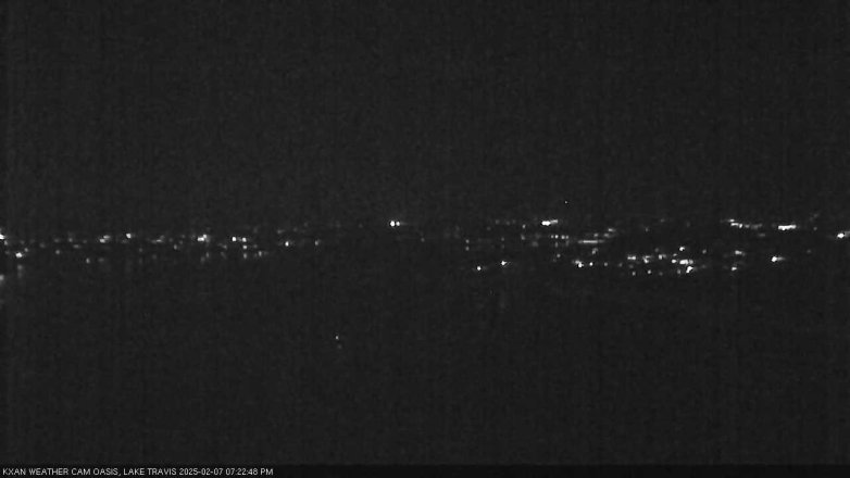 Lake Travis webcam, February 7, 2025 7:25 PM CT