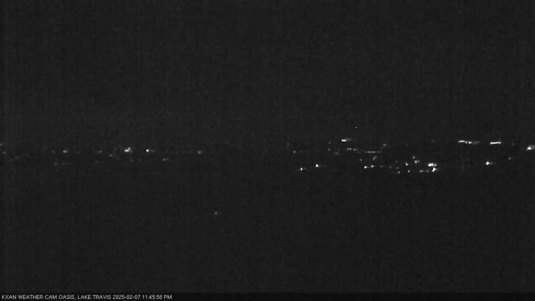 Lake Travis webcam, February 7, 2025 11:45 PM CT