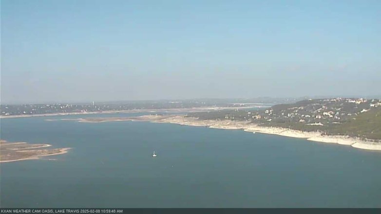 Lake Travis webcam, February 8, 2025 11:00 AM CT