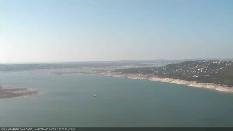 Lake Travis webcam, February 8, 2025 2:25 PM CT