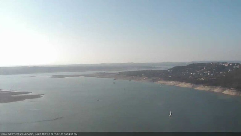 Lake Travis webcam, February 8, 2025 4:00 PM CT