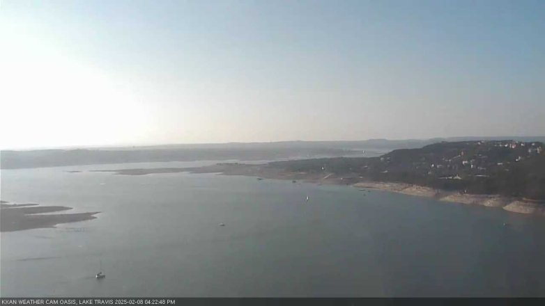 Lake Travis webcam, February 8, 2025 4:25 PM CT