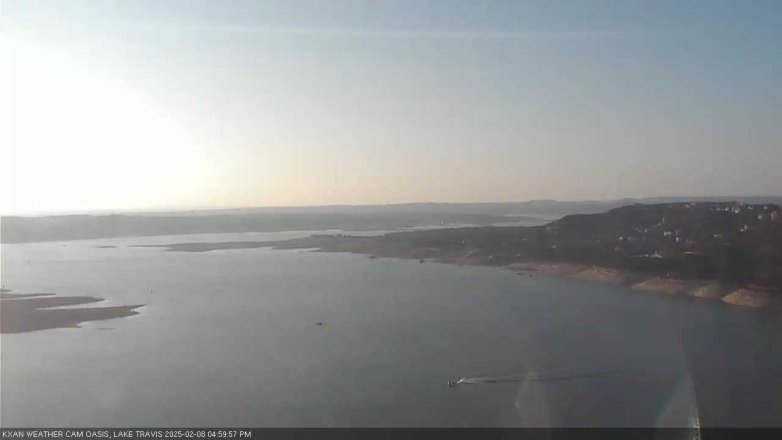 Lake Travis webcam, February 8, 2025 5:00 PM CT