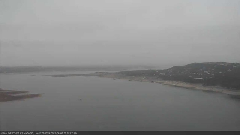 Lake Travis webcam, February 9, 2025 9:25 AM CT