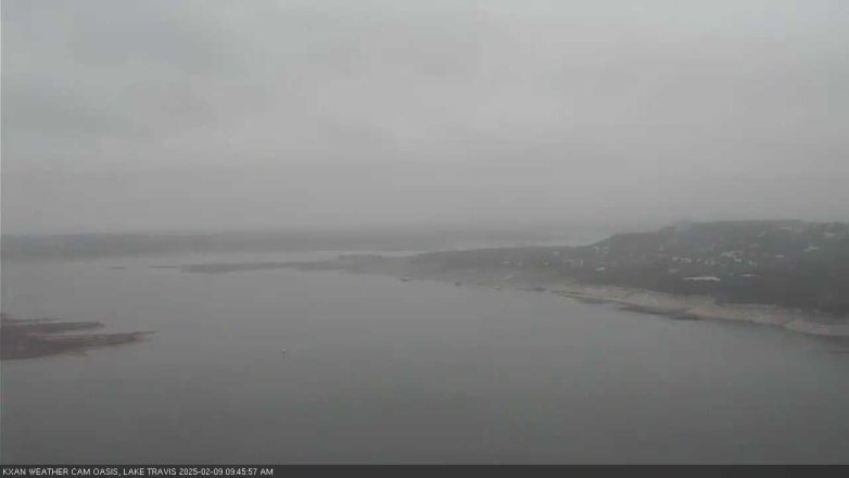 Lake Travis webcam, February 9, 2025 9:45 AM CT