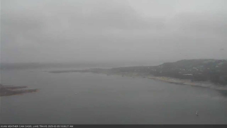 Lake Travis webcam, February 9, 2025 10:00 AM CT
